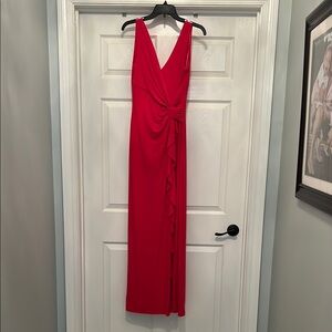 Ralph Lauren Vibrant Red Maxi Dress